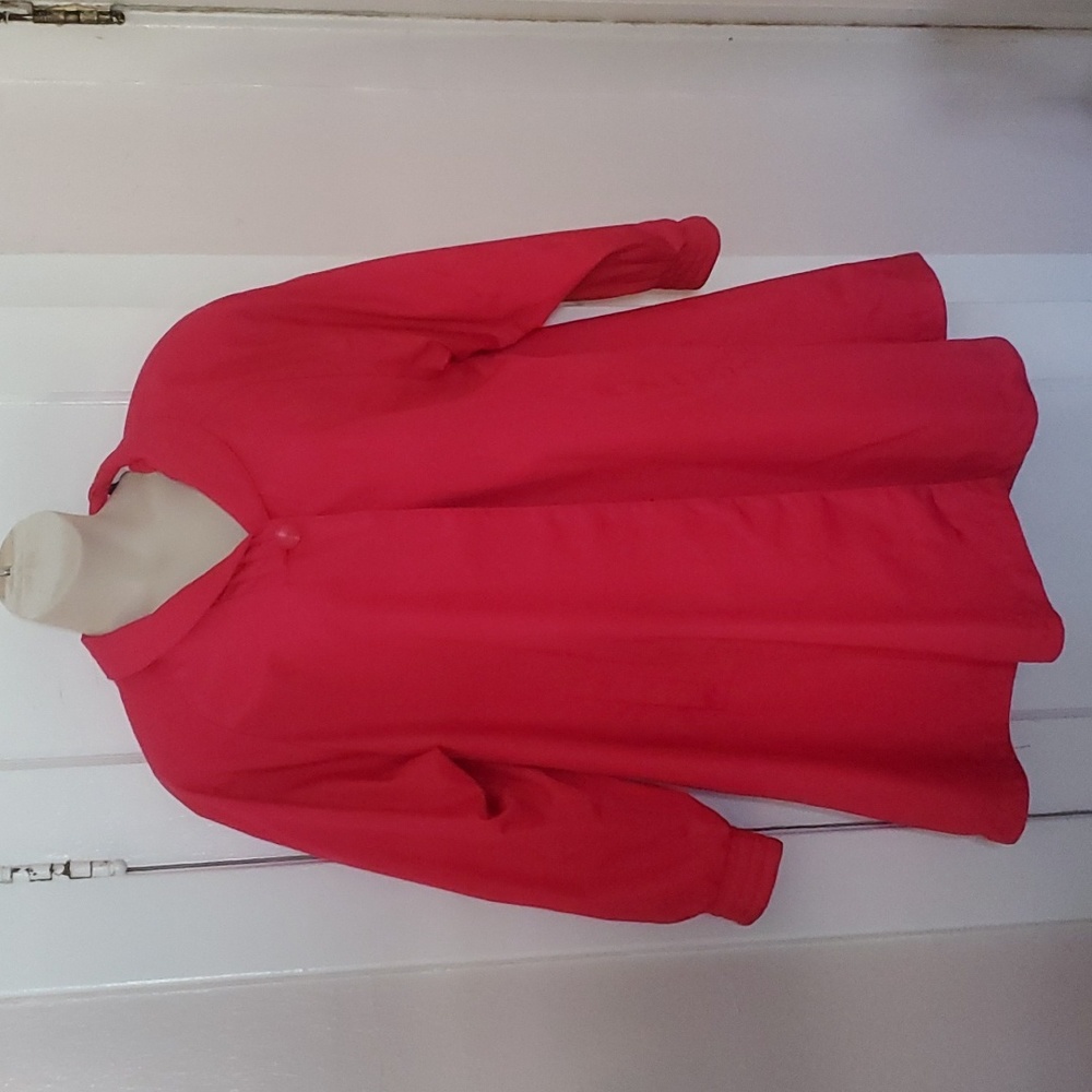 Fleet Street Vintage Swing Lightweight Jacket/Raincoat  - Hot Pink/Fushia- Sz 14